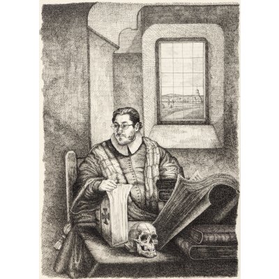Self-portrait from the 17th century