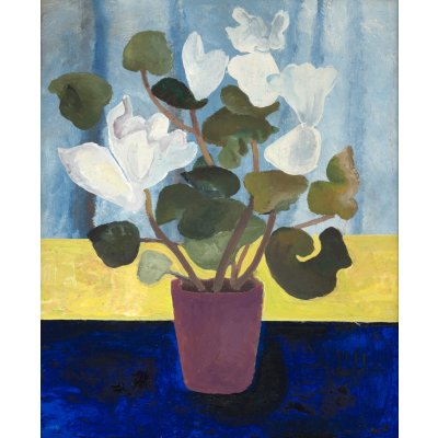 Still Life with Cyclamens