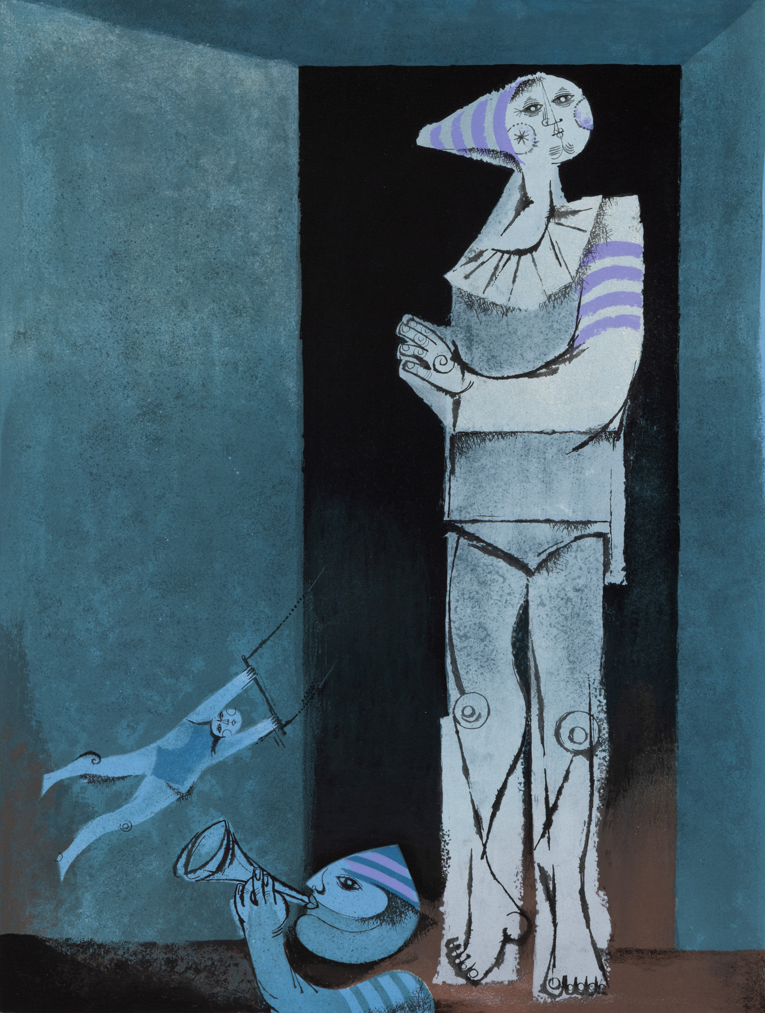 Harlequin and Acrobat
