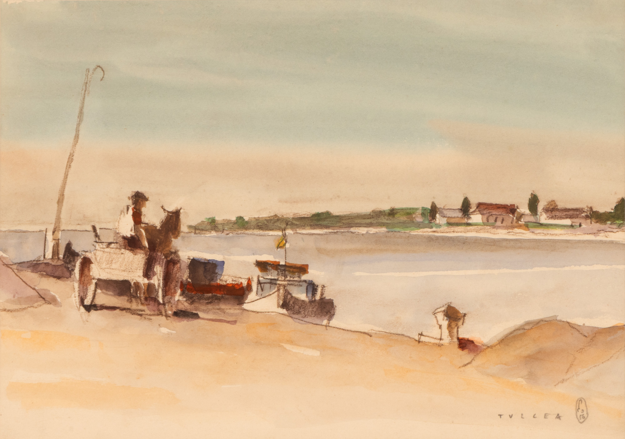 Beach at Tulcea
