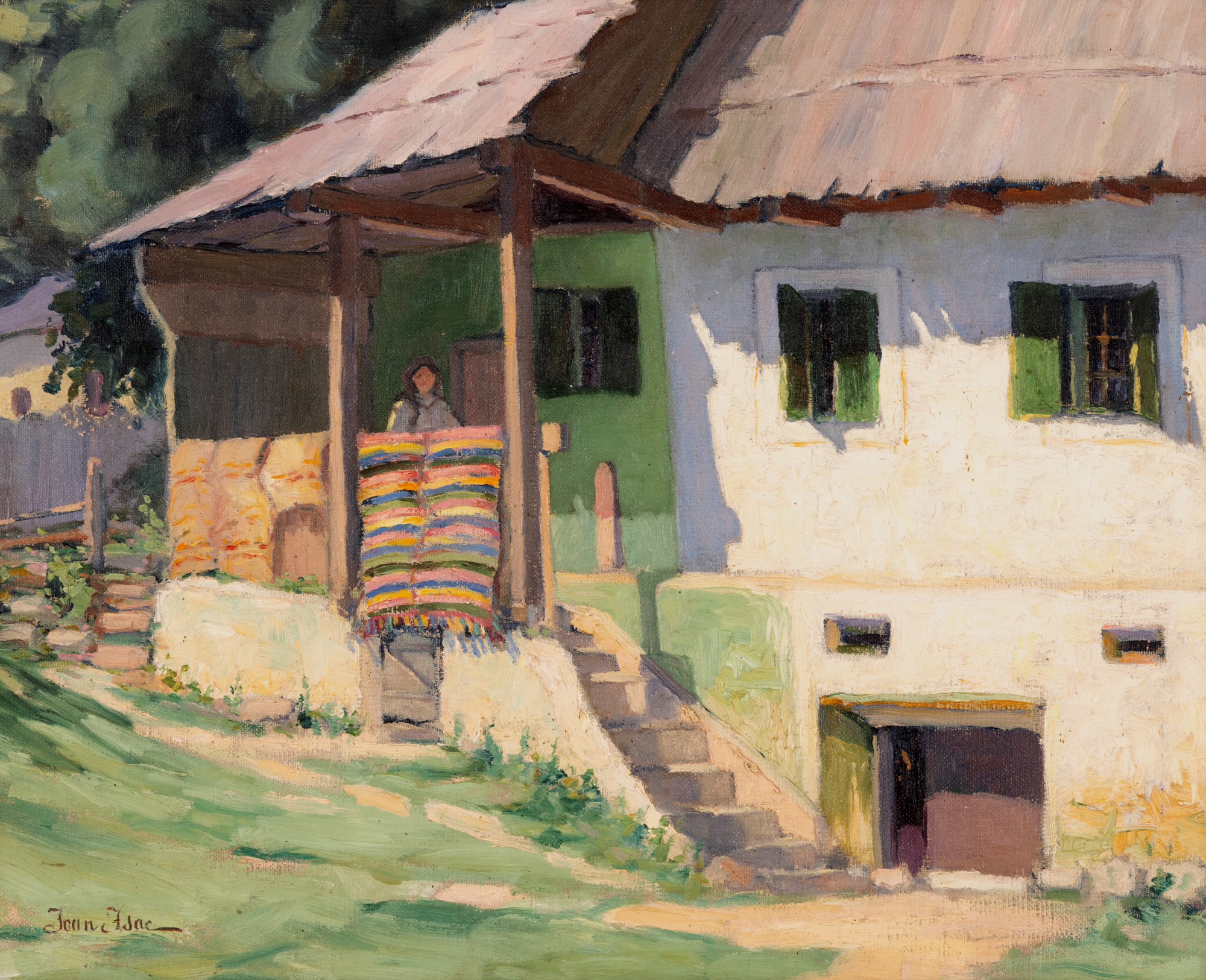 Peasant Girl on the Porch
