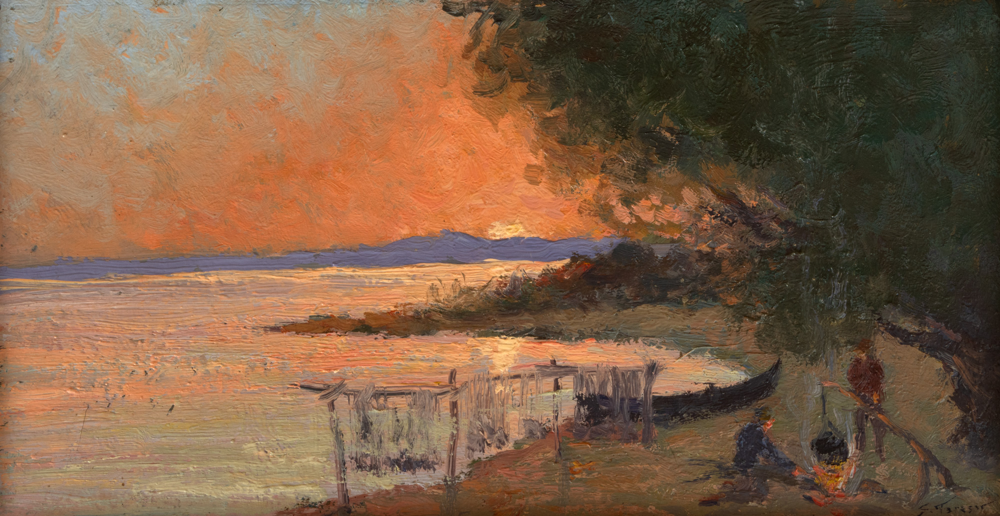 Sunset in the Delta