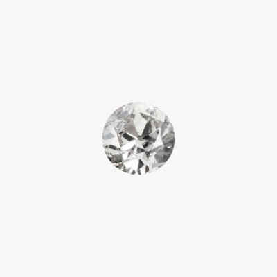 European cut diamond, approx. 0.58 ct.