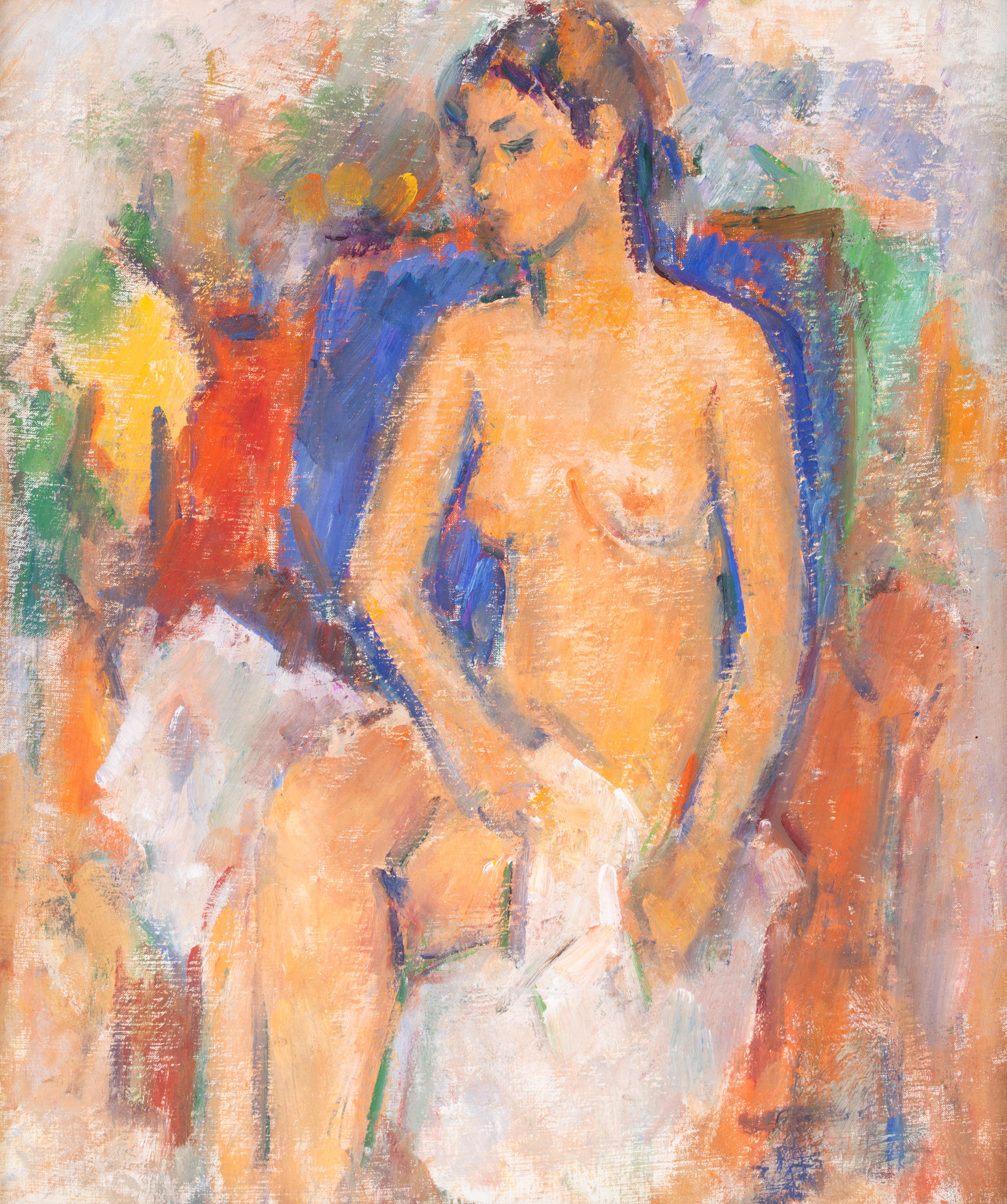 Nud pe fotoliu