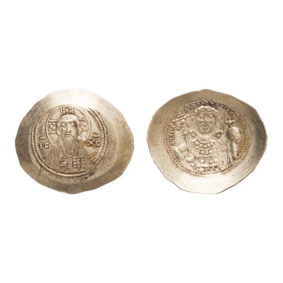 Monedă Histamenon, Mihail VII Doukas, Imperiul Bizantin, 1071-1078 e.n., aur