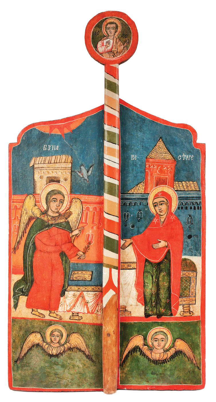 Porţi împărăteşti, "Buna Vestire", atelier românesc, prima jumătate a sec. XIX