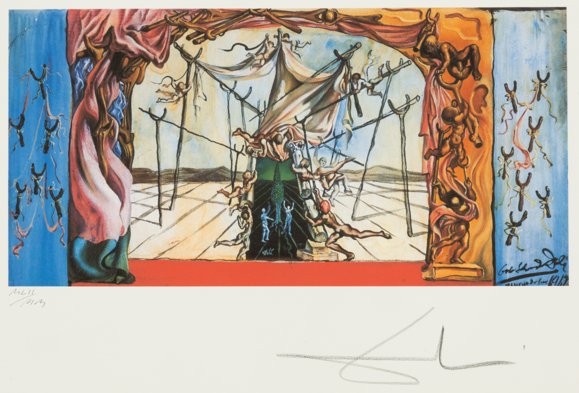 Scenography for the production "Romeo and Juliet"