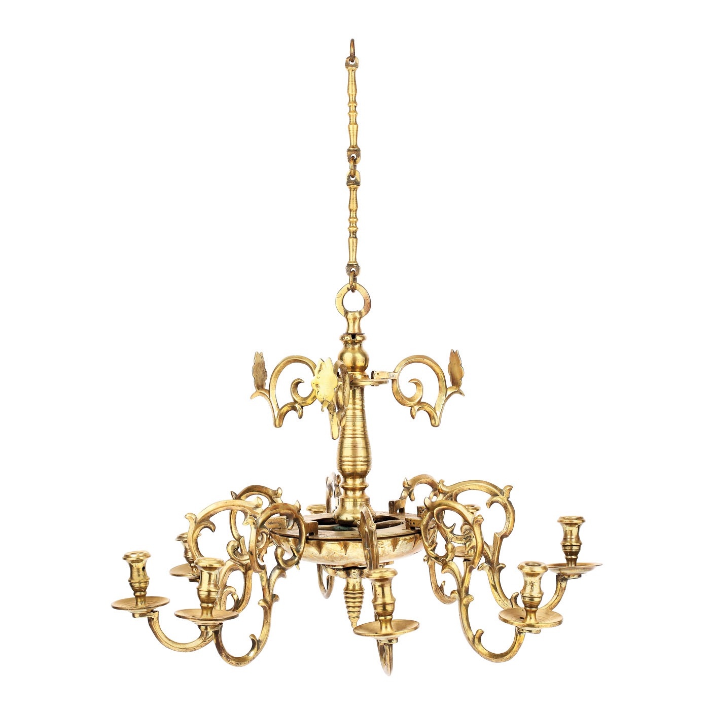 Candelabru de biserică din bronz, începutul sec. XX