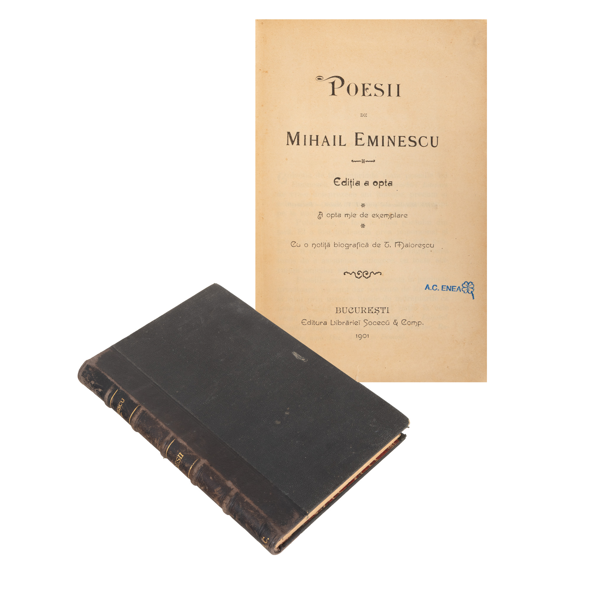 "Poesii", de Mihai Eminescu, București, 1901