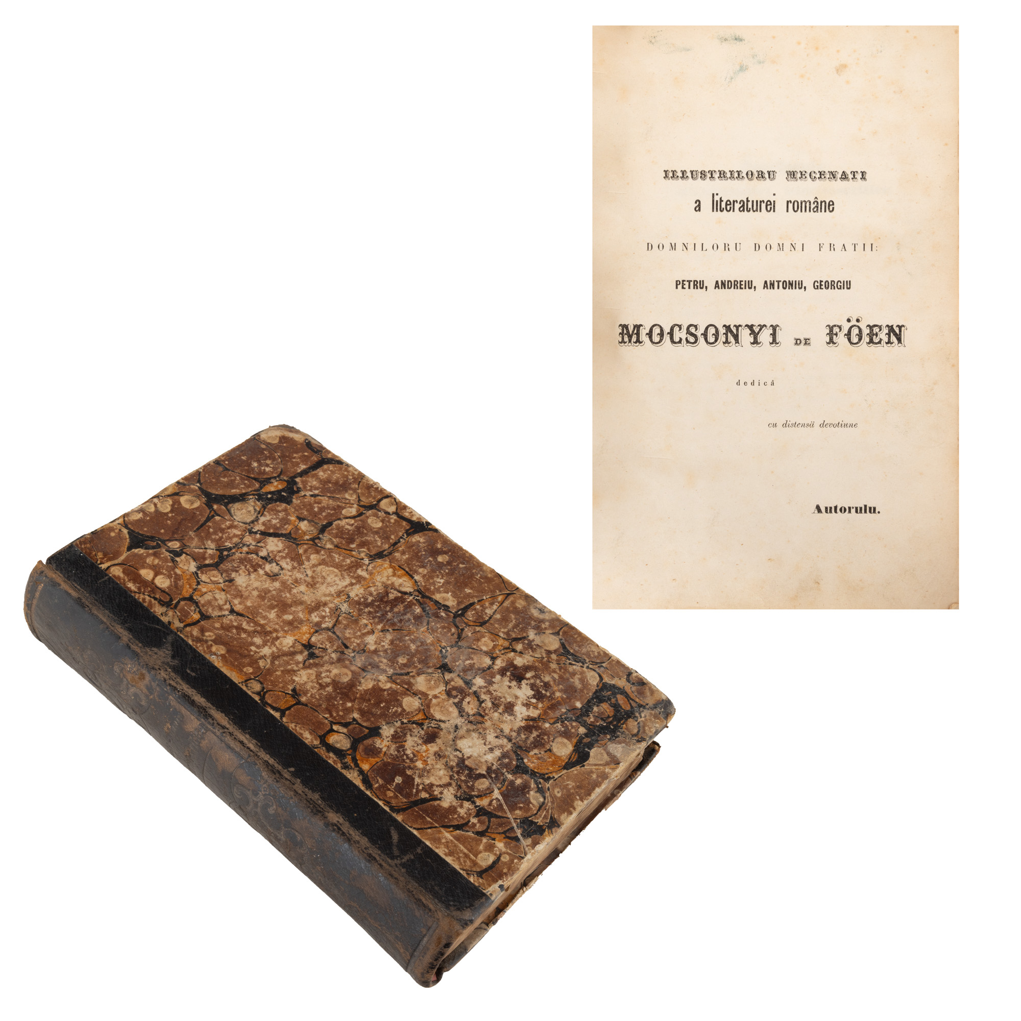 "Historical-critical and literary dissertation, dealing with the origin of Romanians from Dacia-Traiana", by Vasile Maniu, princeps edition, Timisoara, 1857, rare piece