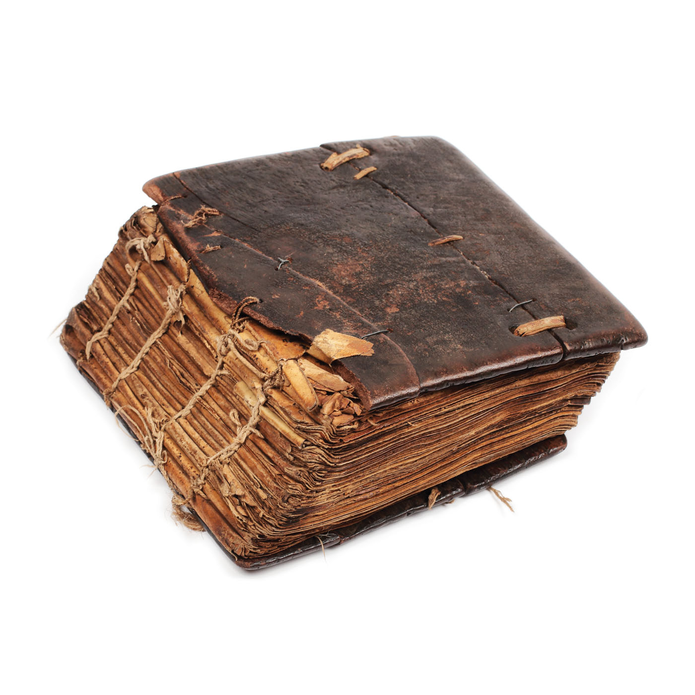 Psaltire coptă, din piele de viţel, sec. XVII-XVIII