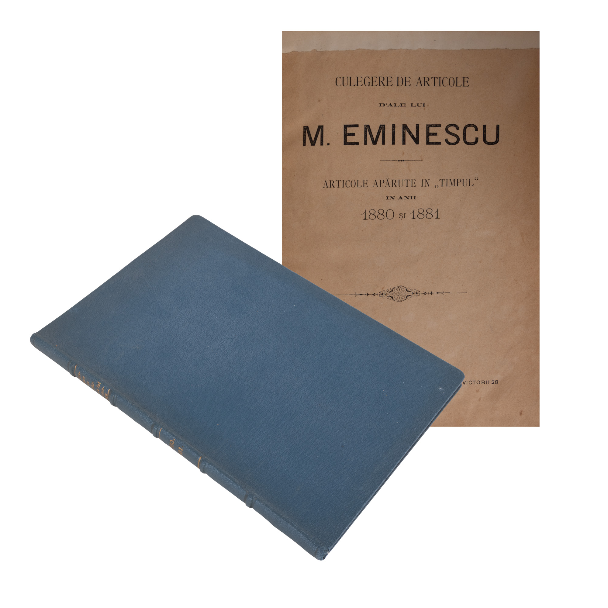 ”Culegere de articole d'ale lui Mihai Eminescu. Articole apărute în ”Timpul” în anii 1880 și 1881”, București, 1891