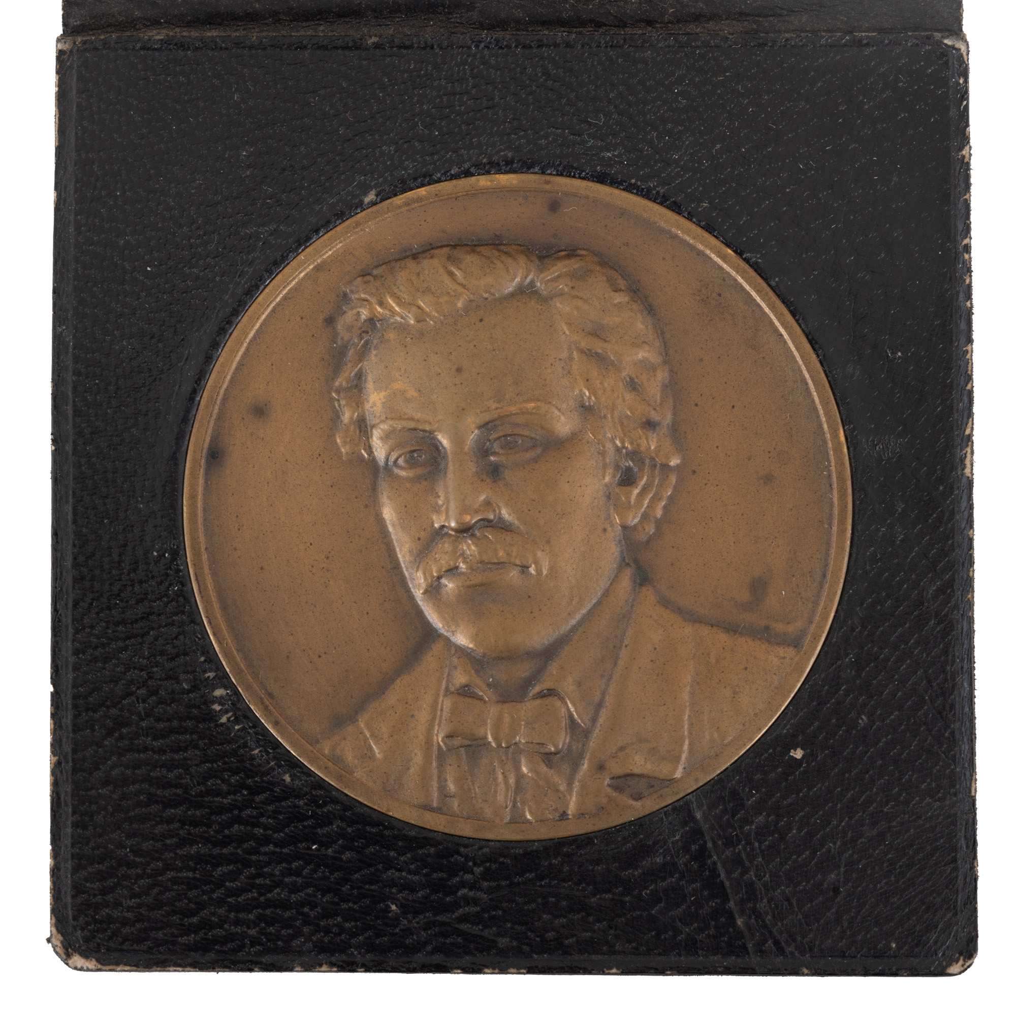 Medalie ”75 de ani de la moartea lui Mihai Eminescu”, gravor Haralambie Ionescu, 1964