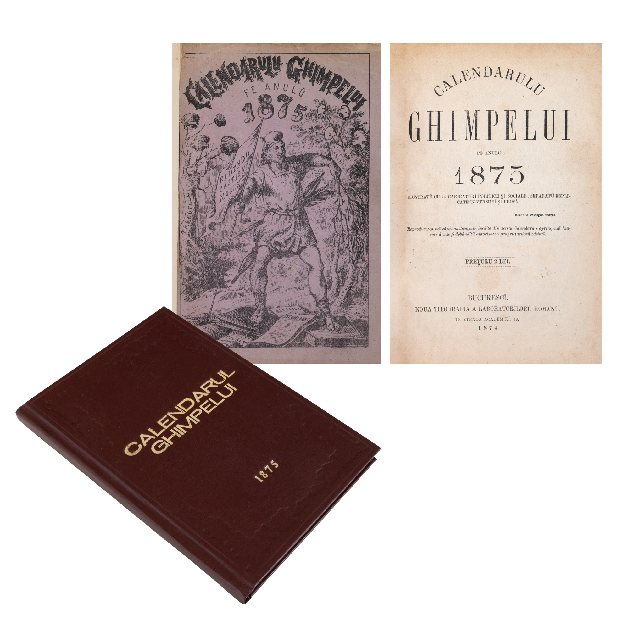 ”Calendarul Ghimpelui”, București, 1874