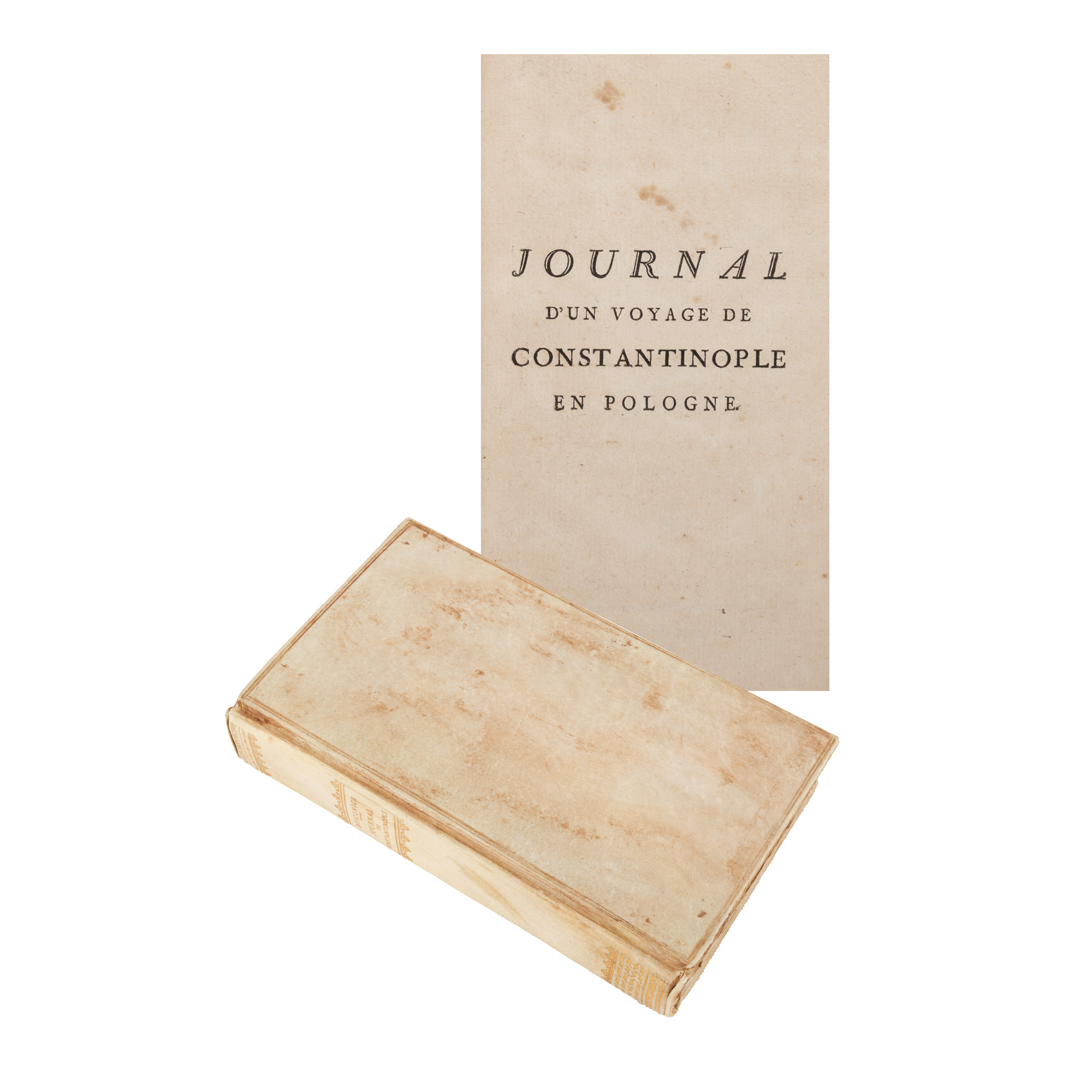 "Diary of a Trip to Constantinople and Poland," by Roger Joseph Boscovich, French, Lausanne, 1772