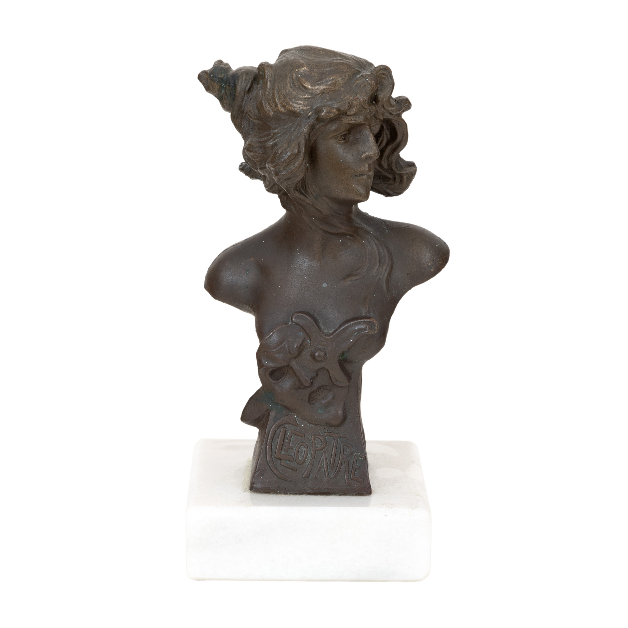 ”Cleopatra” - statuetă în stil Art Nouveau, cca. 1900