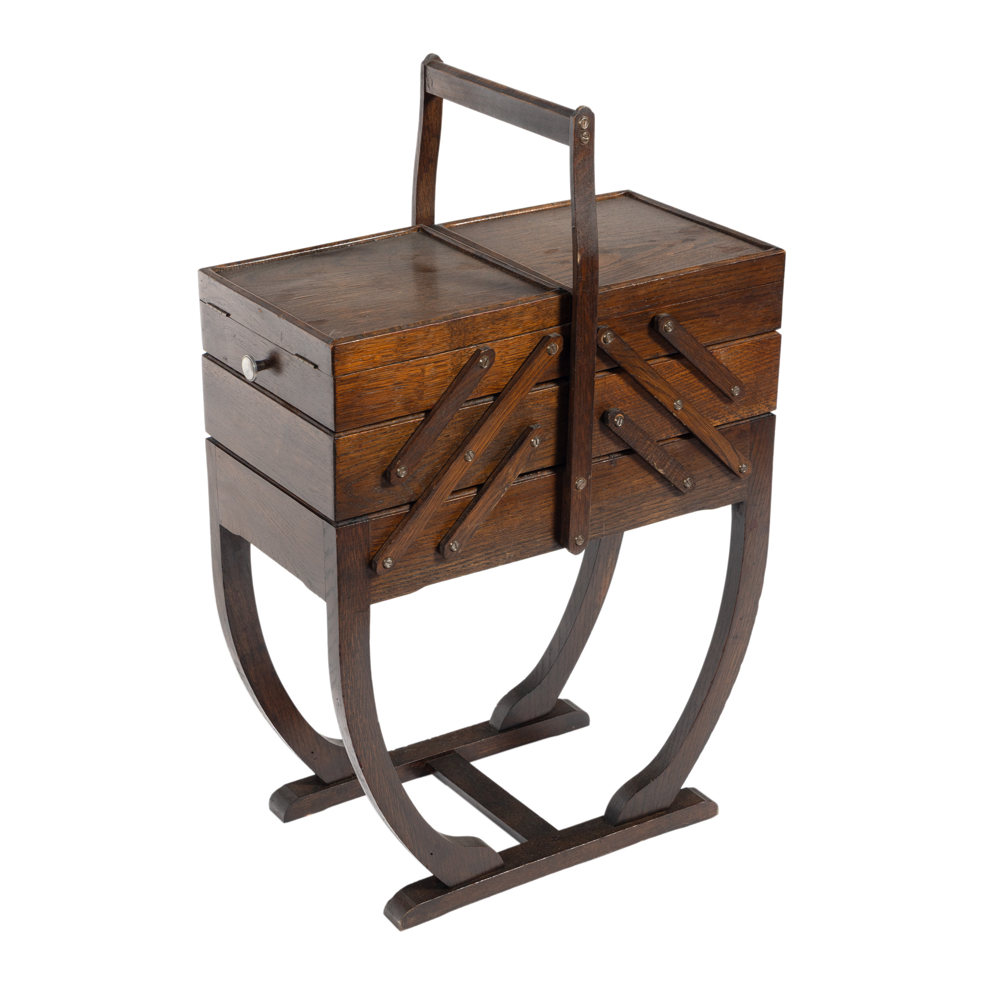 Sewing table with drawers, mid-20th century