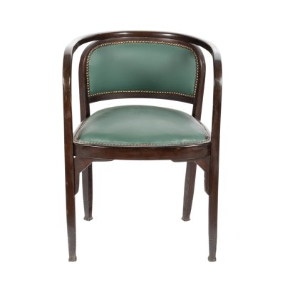Chair in the style of Gustav Siegel, made of beech wood, approx. 1930