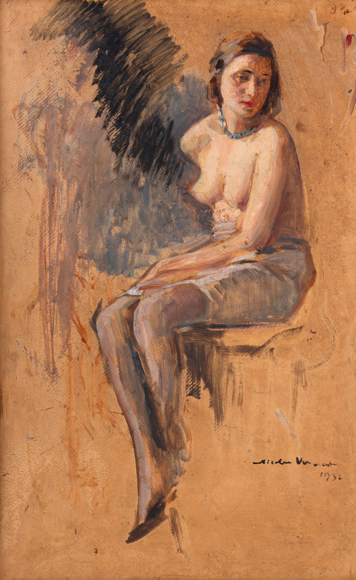Nud cu mărgele