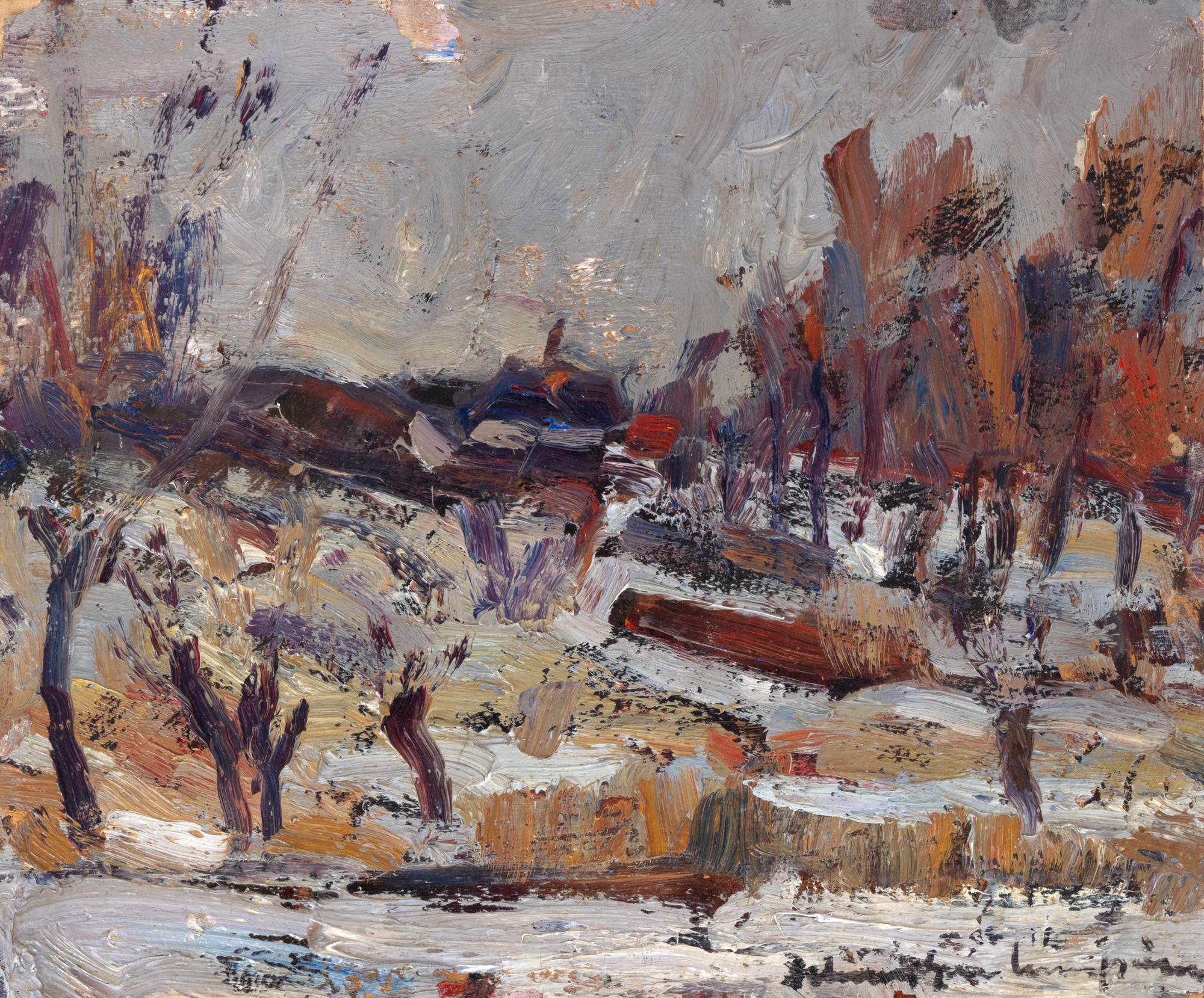 Winter at the village