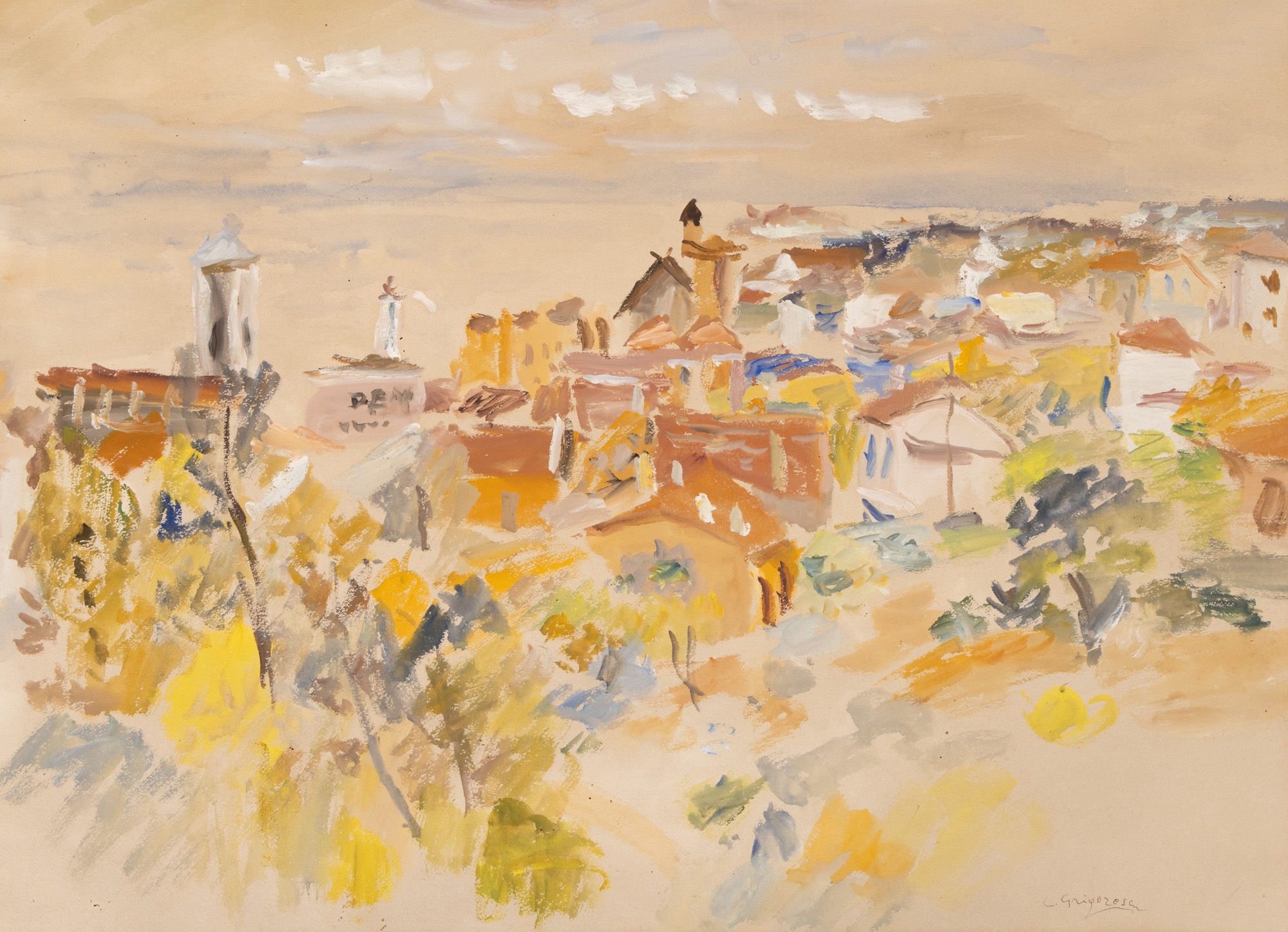 Landscape from Cassis
