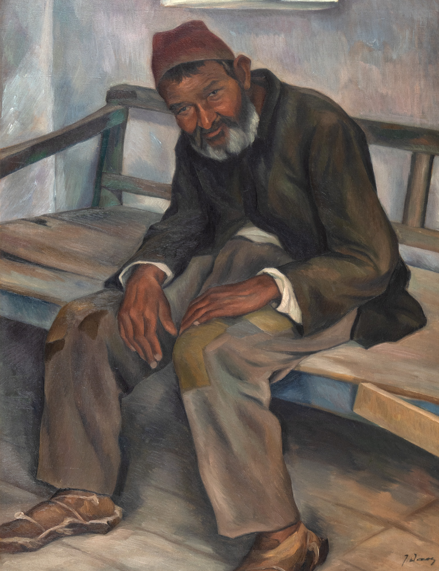 Osman resting