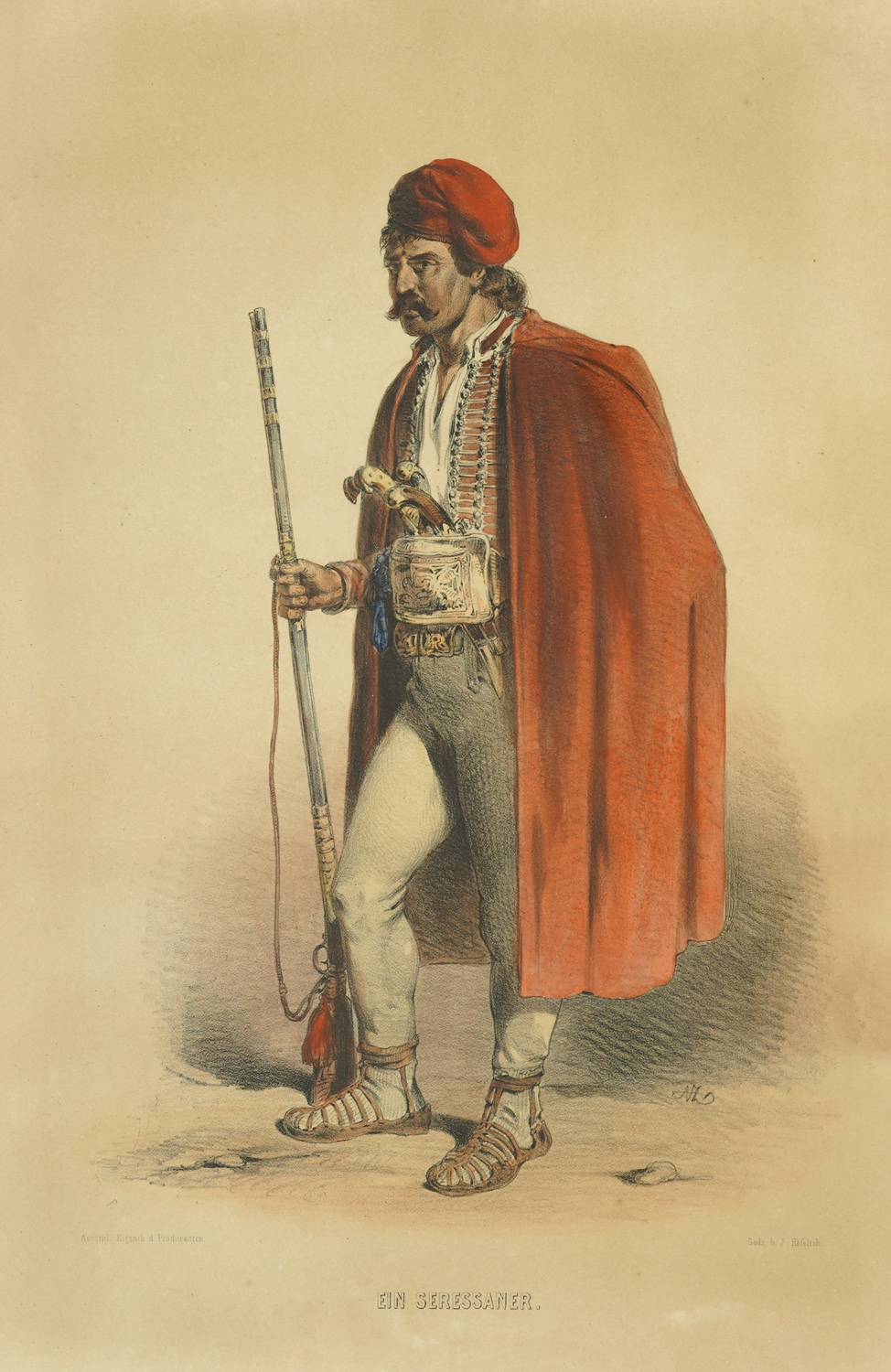 Ein Seressaner ("Serezanski vojnik")