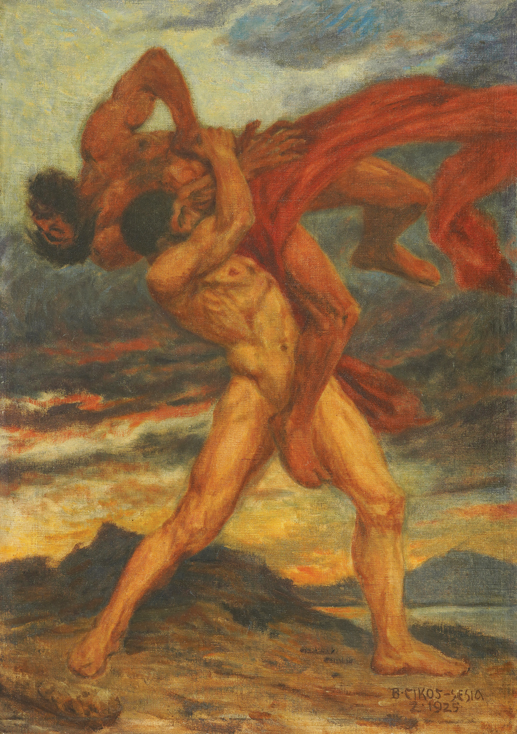 Herakles i Antaeus