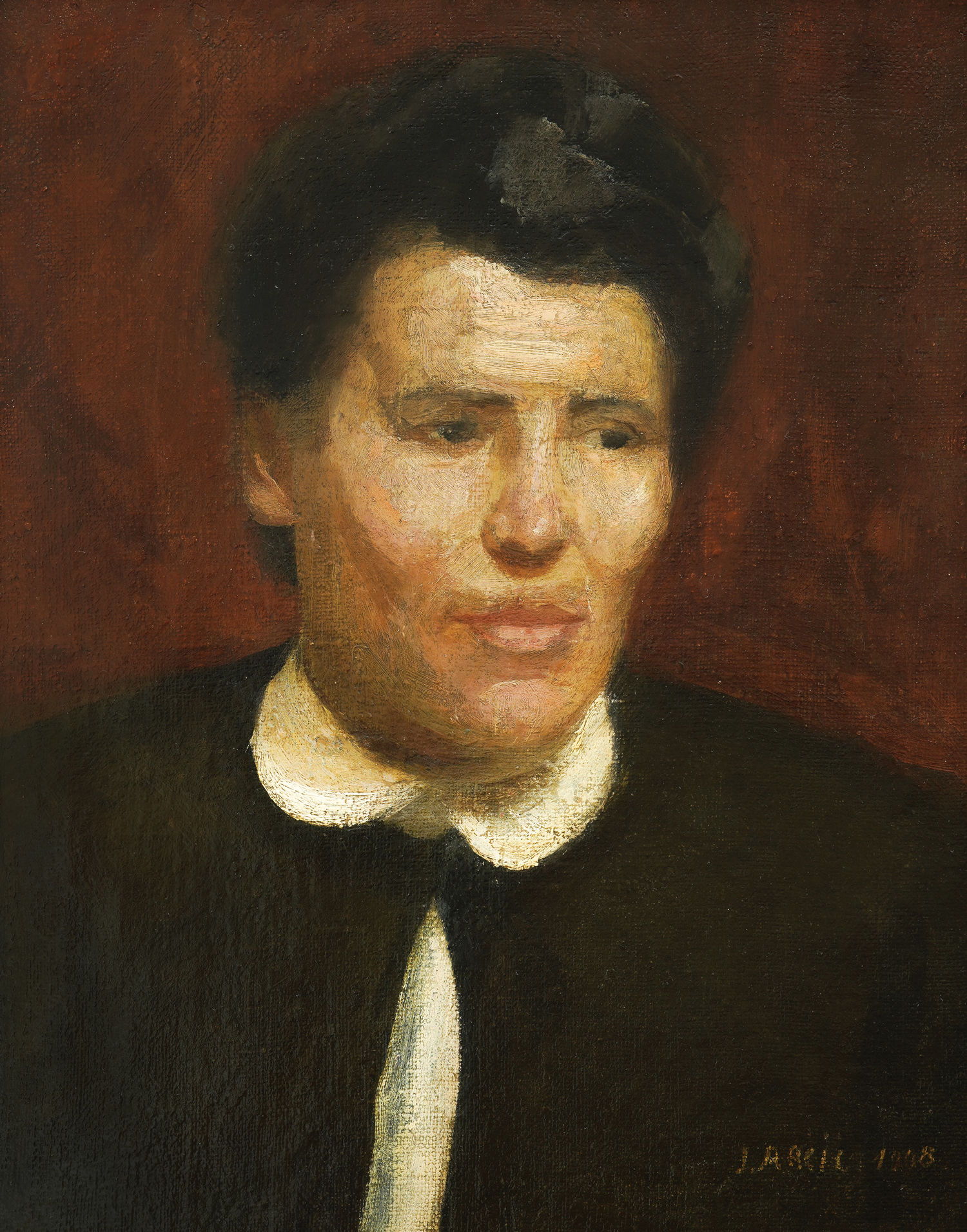 Portret žene u crnom kaputiću