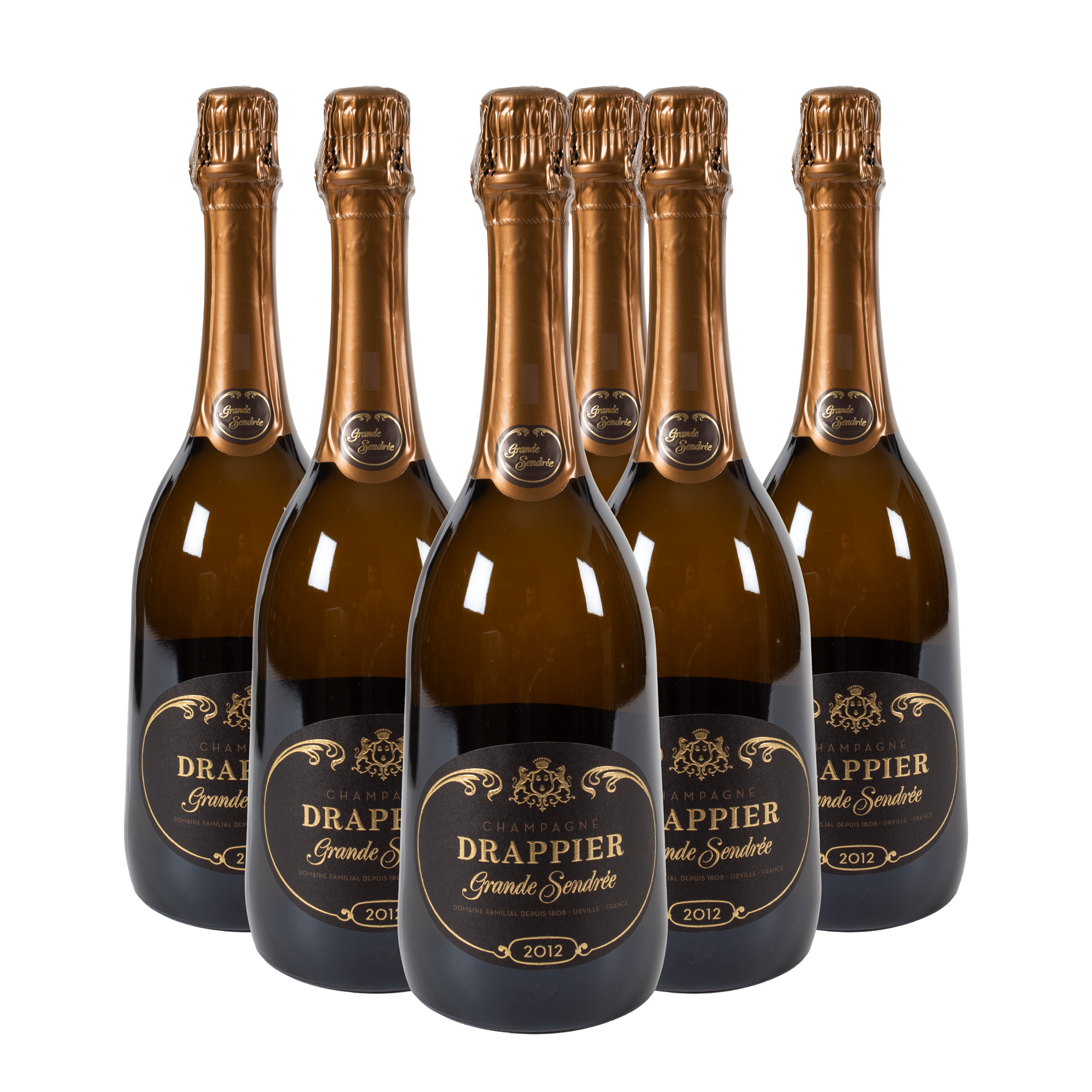 Champagne Drappier, Grande Sendrée, 2012, 6st x 0,75l