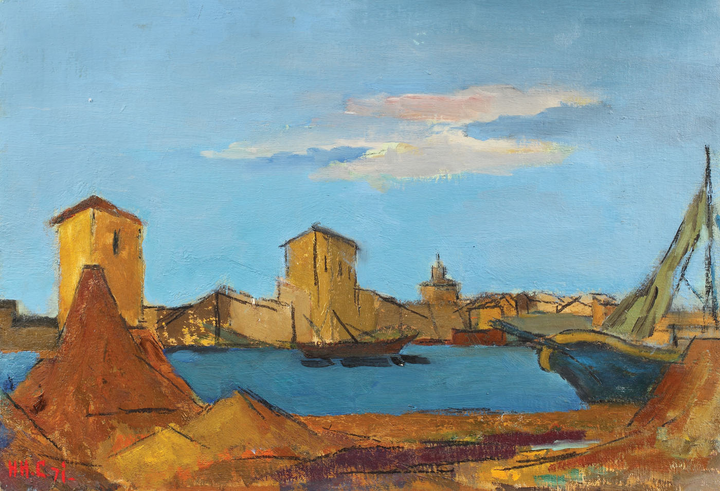 Port în Normandia