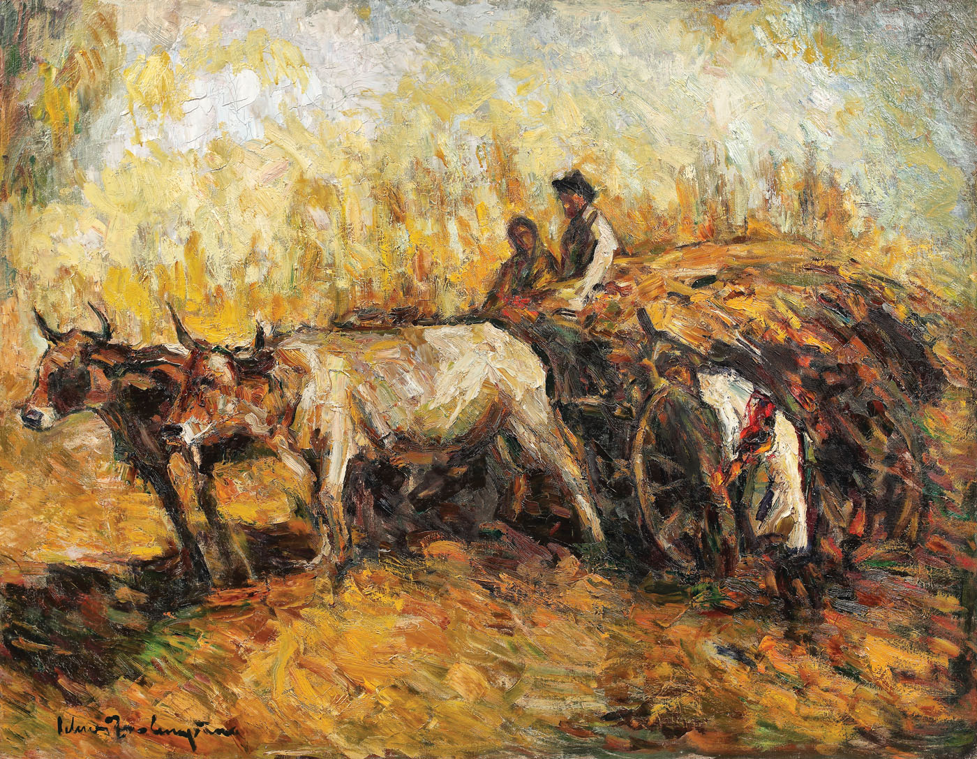 De la strânsul fânului