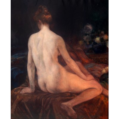 Nud cu spatele