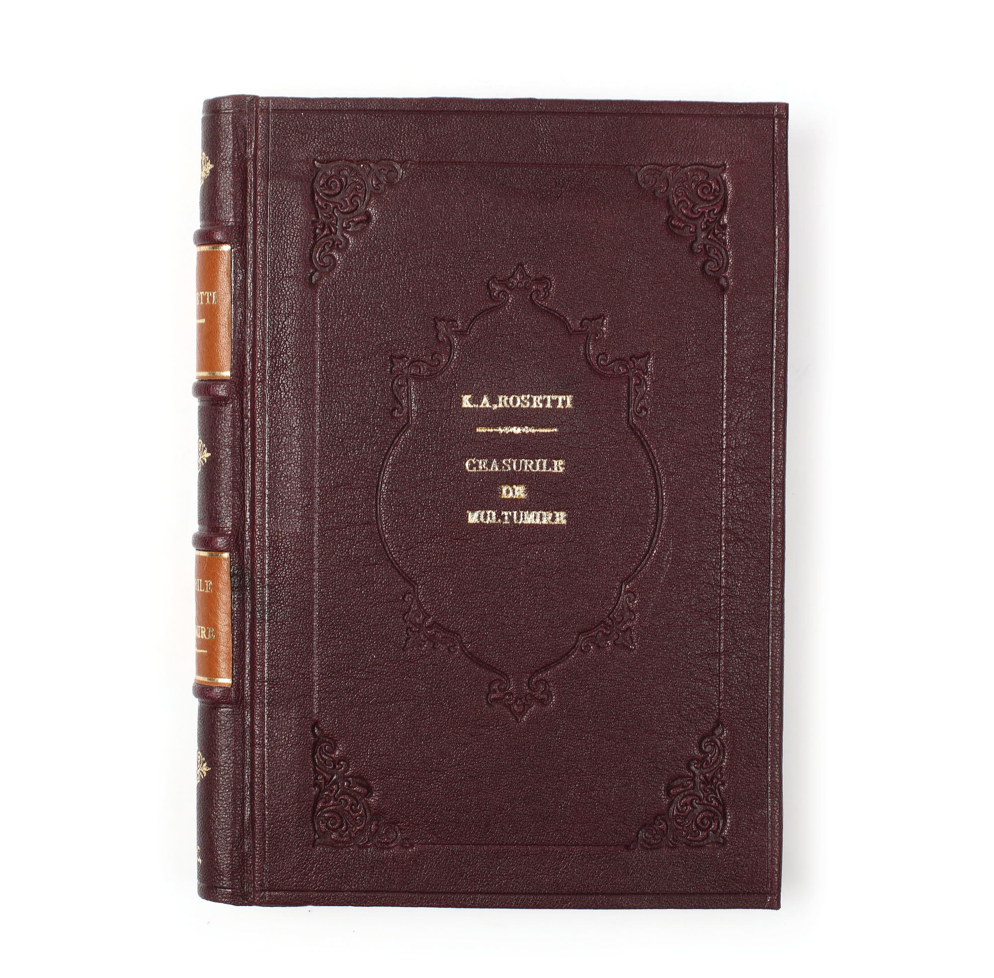 "Ceasurile de mulțumire", de C.A. Rosetti, București, 1843, prima publicație a lui C.A. Rosetti, raritate extremă