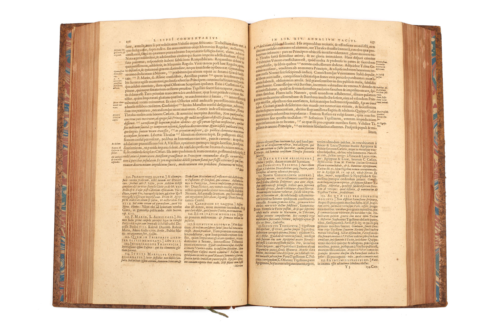 "Opera", de Cornelius Tacitus, ediţia întocmită de Iustus Lipsius, Anvers, 1627