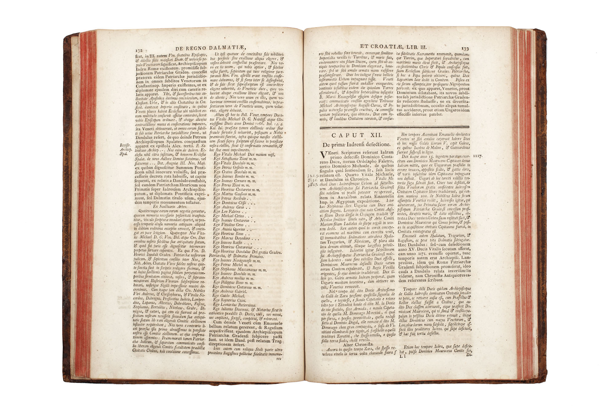 "Dalmaţia şi Croaţia", de Johanes Lucii, Viena, 1758