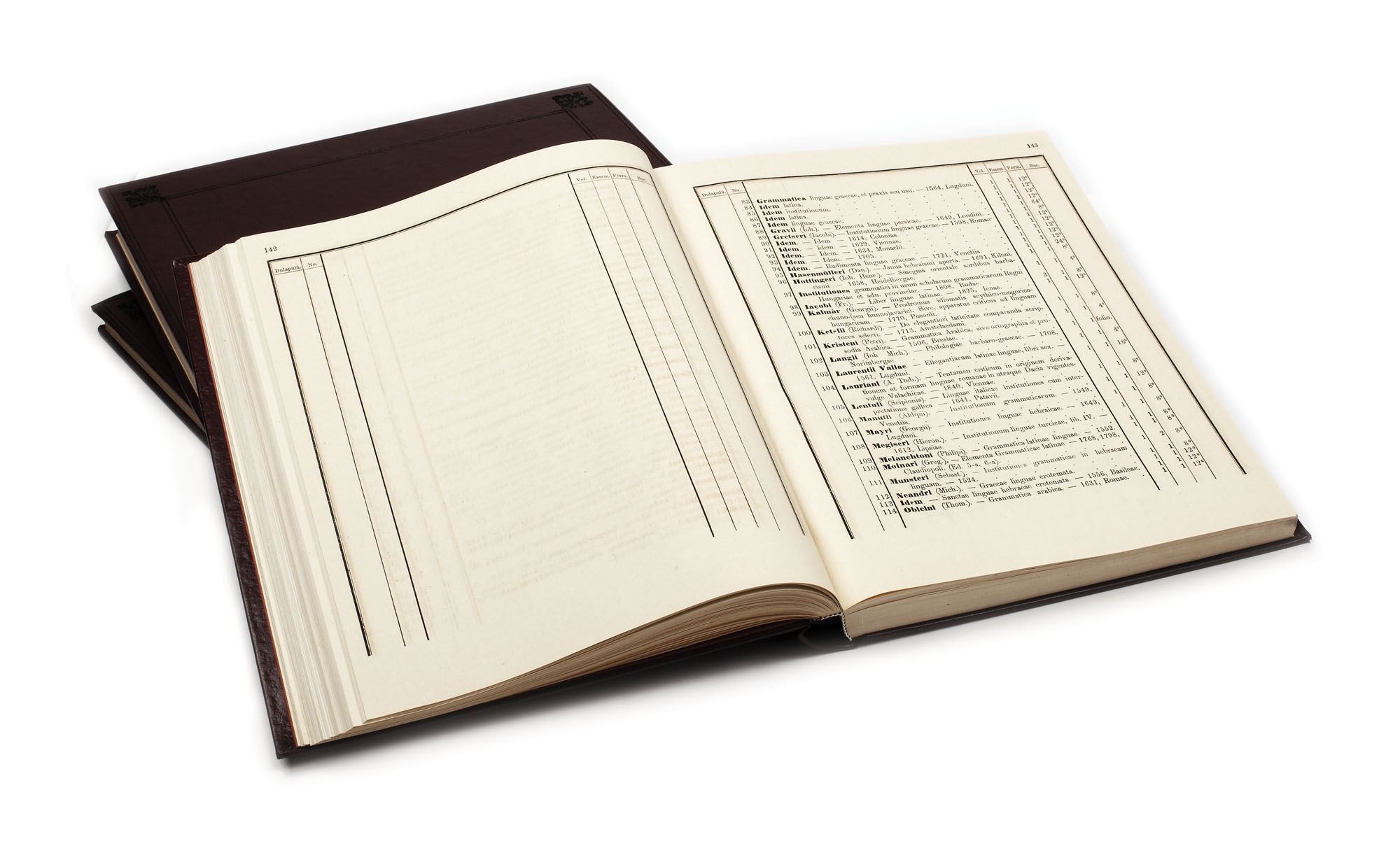 "Catalog alfabetic al Bibliotecii Centrale din Bucureşti", Bucureşti, 1865, 3 volume
