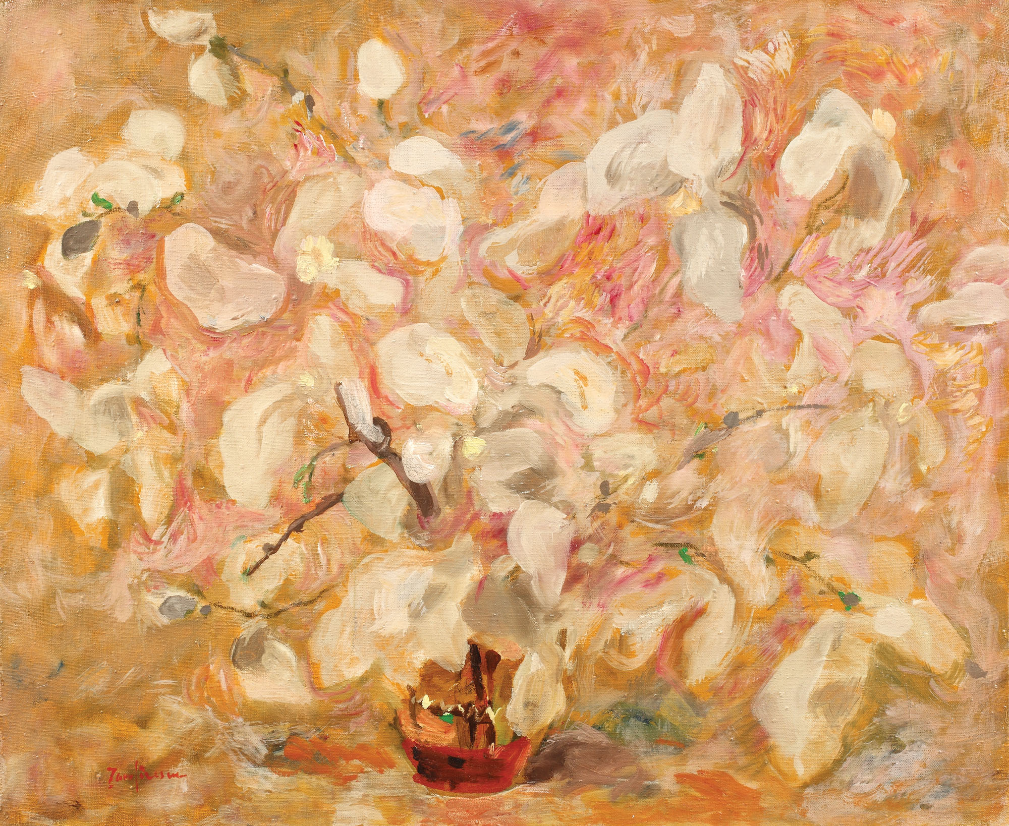 Magnolie în floare