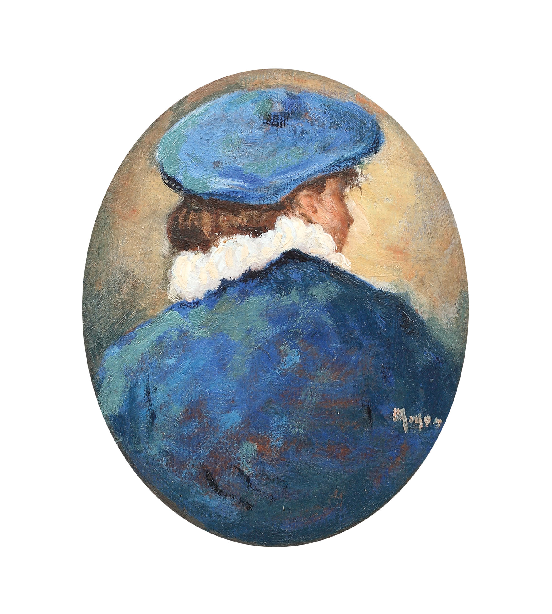 Costum albastru de bal