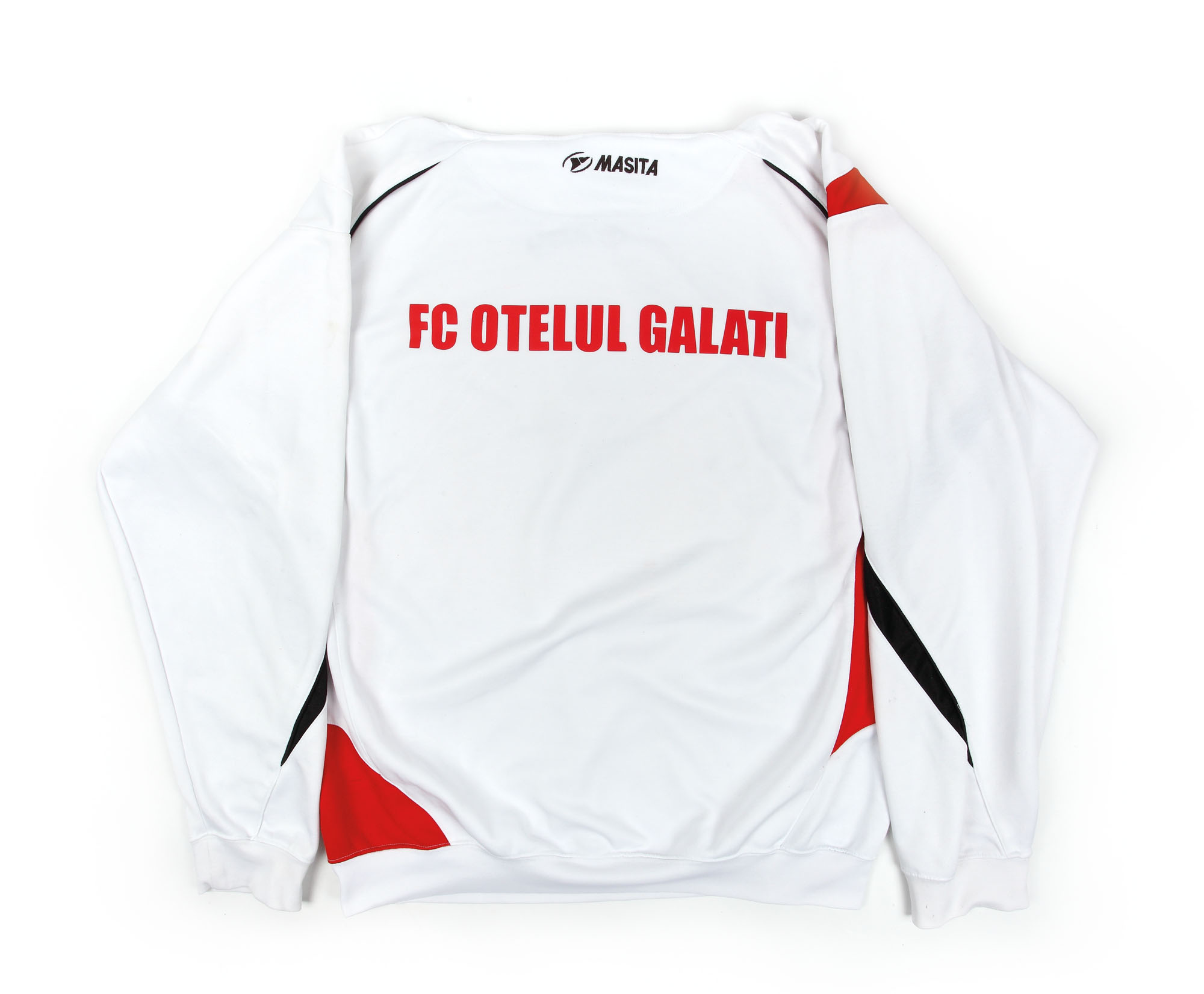Hanorac de antrenament folosit de jucătorii FC Oțelul Galați