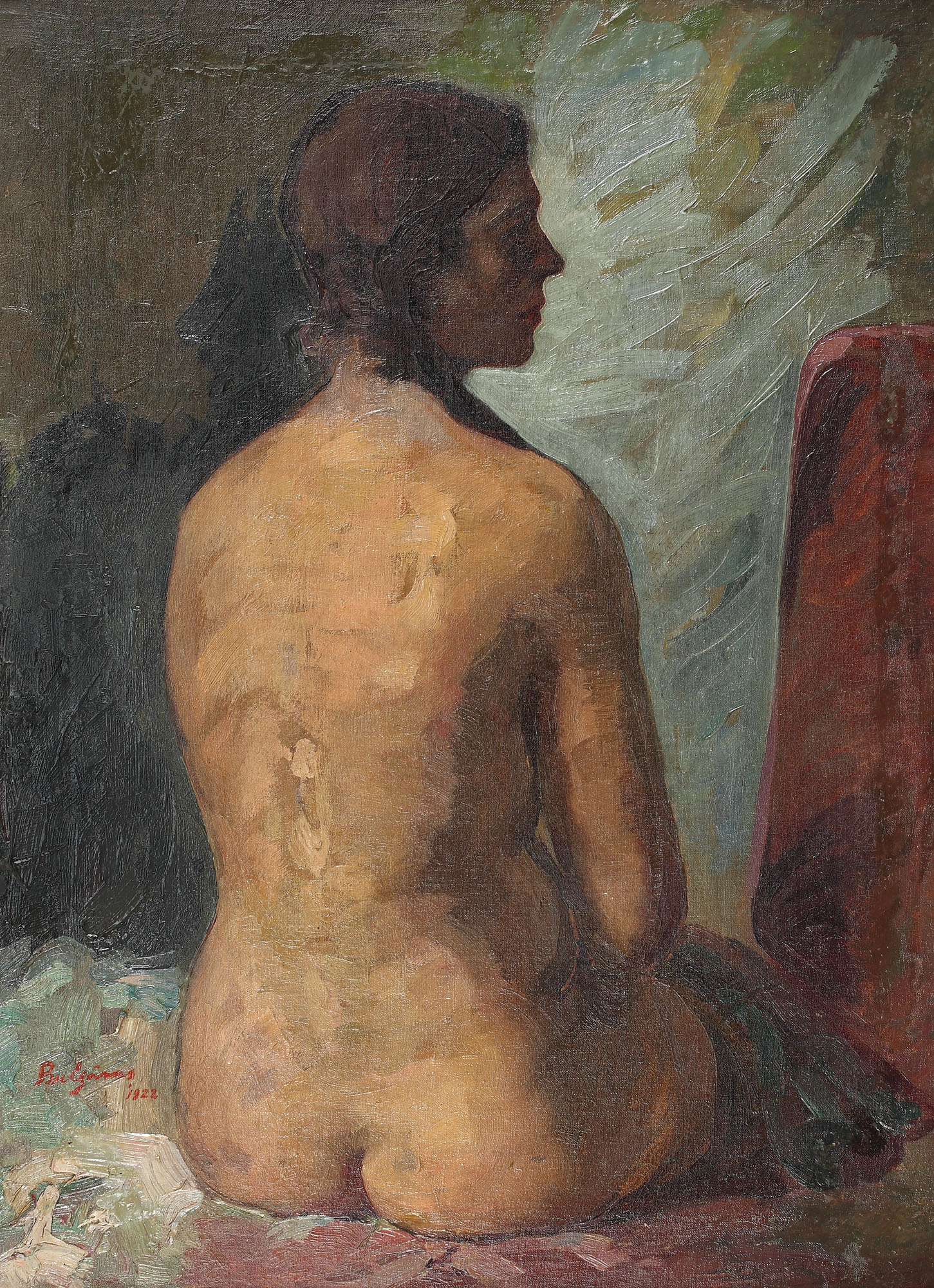 Nud în interior