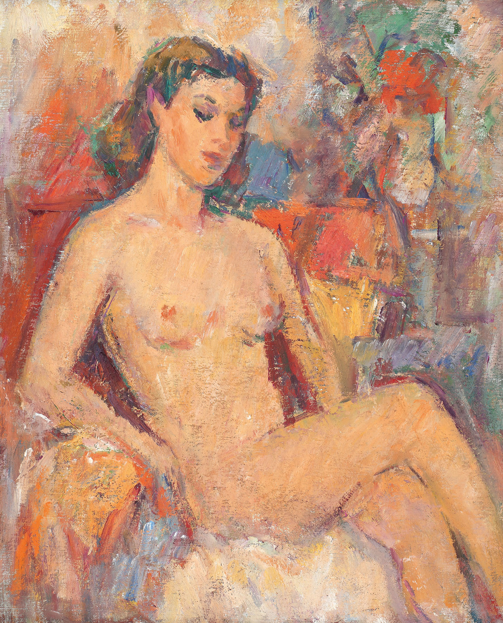 Nud în interior