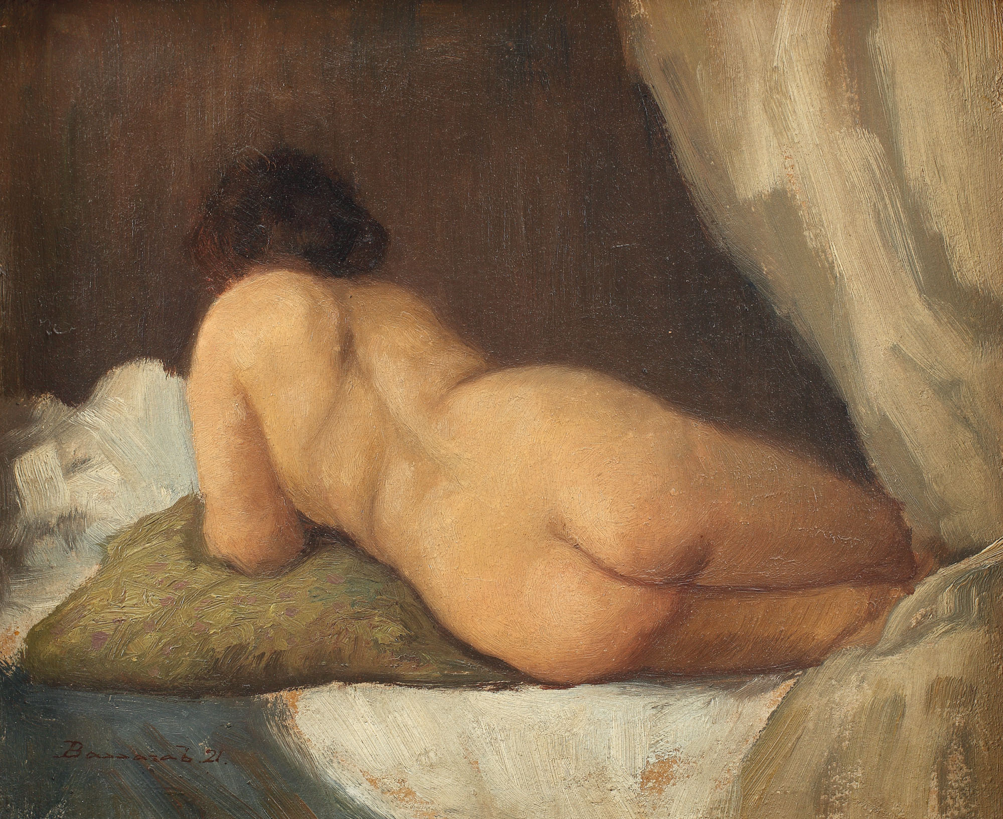 Nud în interior