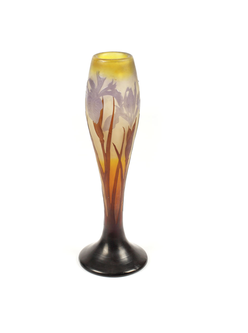 Frumos vas Gallé "Iris", cca. 1905-1910