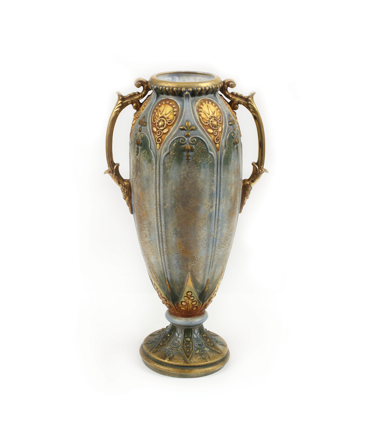 Vas din faianță Amphora, în stil Sezession,  cca. 1900-1918