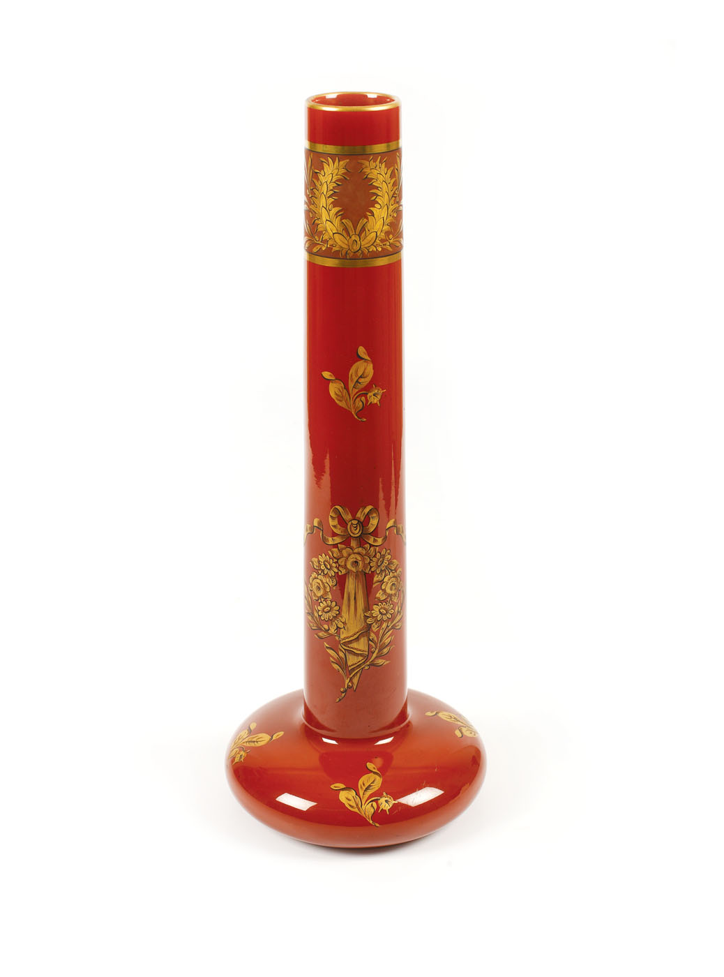 Vas soliflor Jaget et Pinon, în stil Art Deco, cca. 1930