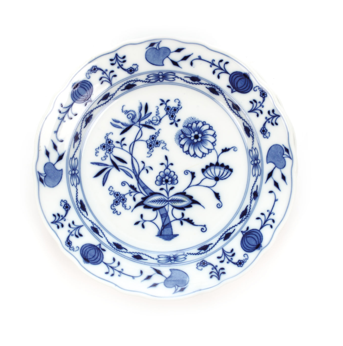 Pereche de platouri din porțelan Meissen, prima jumătate a sec. XX