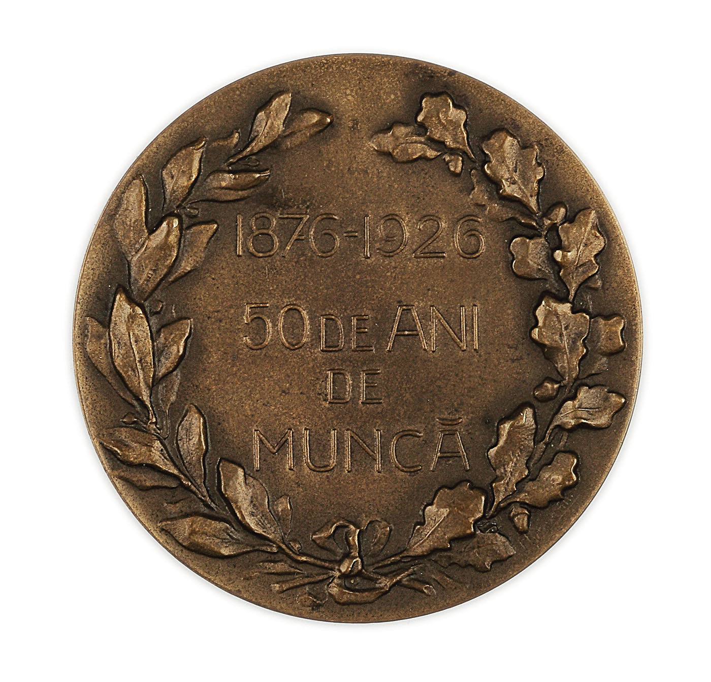 Medalie "Societatea Națională de Crucea Roșie a României", înfăţişând-o pe M.S. Regina Maria, gravor Huguenin, Elveția, 1926 