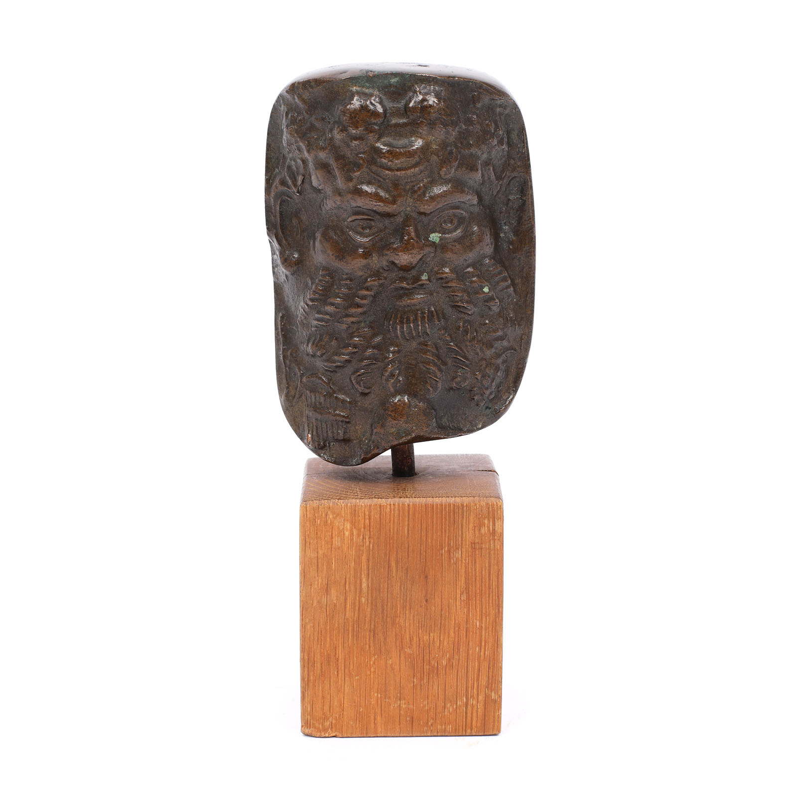 Mască reprezentându-l pe Pan, executată după un negativ găsit la Silistra, 1934, provine din colecția dr. Horia Slobozianu