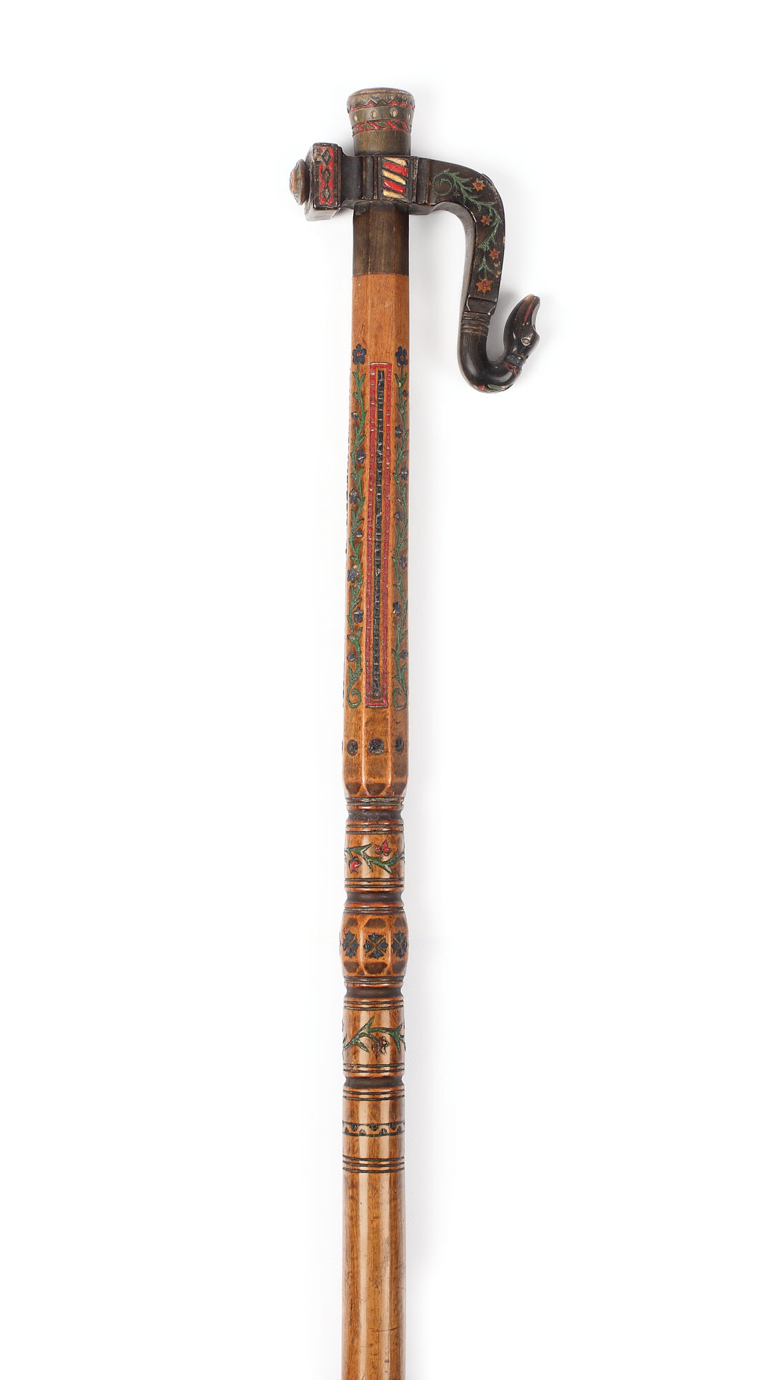 Baston aromânesc cu valoare de însemn ceremonial, datat 1865